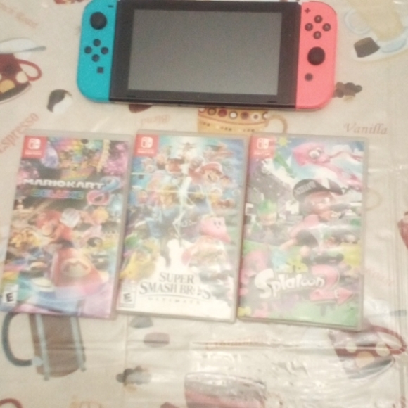 Nintendo switch and games